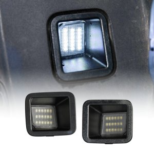 Ford F-250 License Plate Lights - FORM Lighting - Cool White - 2017